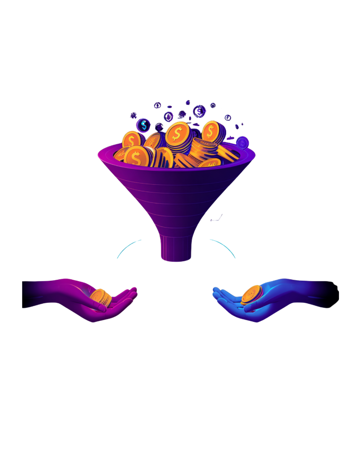 Revenue funnelling into aligned payouts